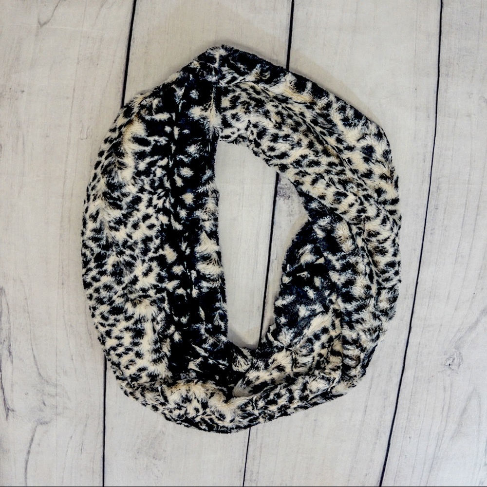 Luxe Cuddle Minky Animal Print Infinity Scarf